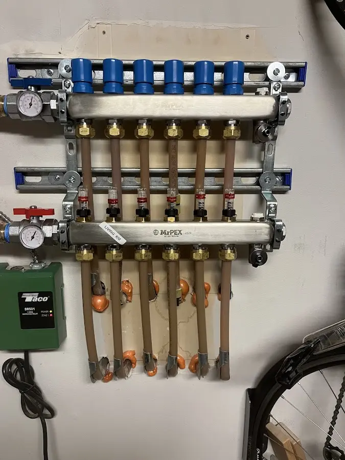 Plumber performing Leak Detection at a residential property in East Hills